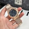 Audemars Piguet Replica Watch Royal Oak 26240 Rose Gold Dial Blue APS Factory 41mm - Replica Luxury