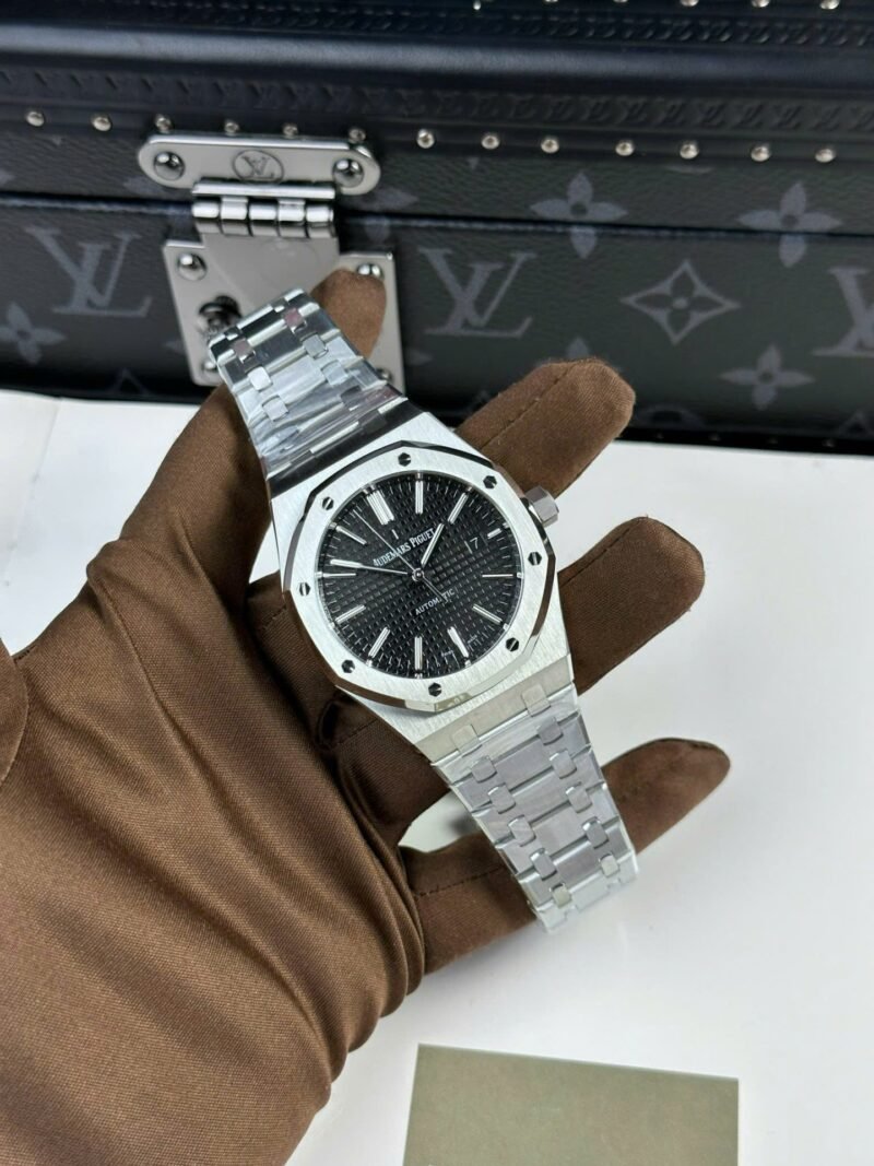 Audemars Piguet Royal Oak 15400ST Best Replica Watch Black Dial APS Factory 41mm - Replica Luxury