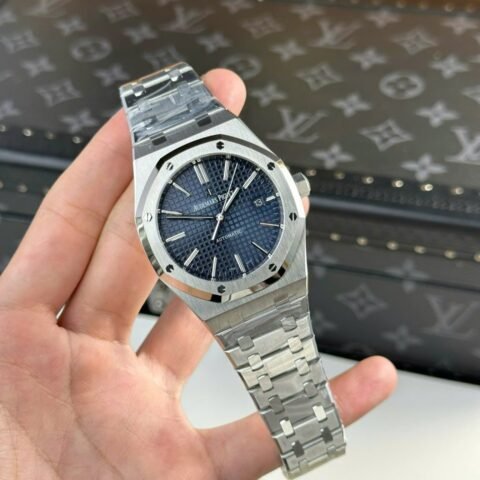 Audemars Piguet Royal Oak 15400ST Replica Watches Dial Blue APS Factory 41mm - Replica Luxury