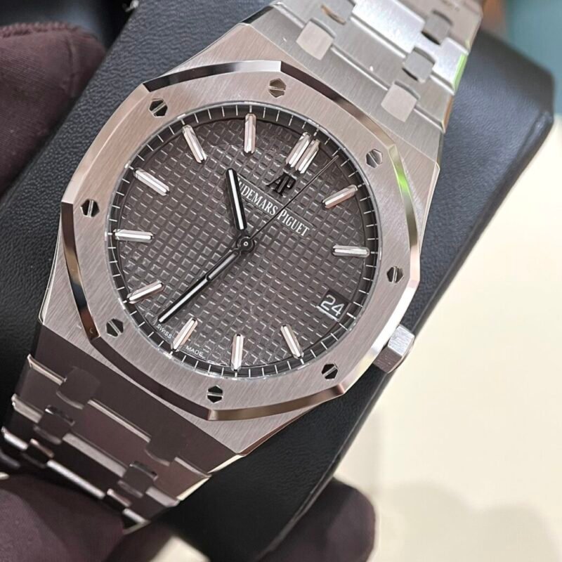Audemars Piguet Royal Oak 15500ST Replica 1:1 Watch Gray Dial Metal Strap ZF 41mm - Replica Luxury