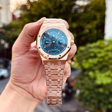 Audemars Piguet Royal Oak 26574OR Replica 1:1 Watch Blue Dial 41mm - Replica Luxury