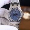 Audemars Piguet Royal Oak Replica 11 Watch Blue Dial Metal Wire 34mm - Replica Luxury