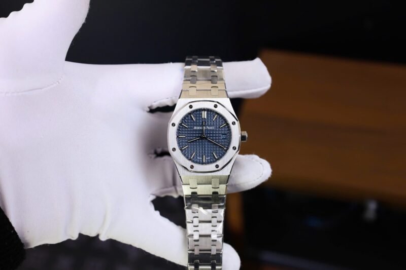 Audemars Piguet Royal Oak Replica 11 Watch Dial Blue Automatic Movement 34mm - Replica Luxury