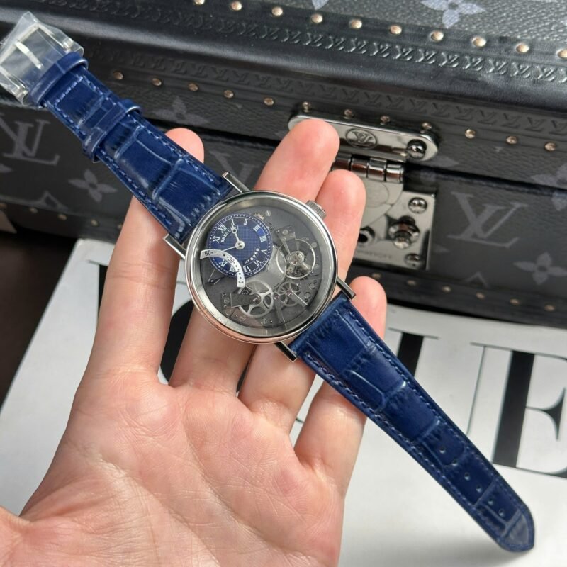 Breguet Tradition 7097 Best Replica Watch Dial Blue ZF Factory 40mm - Đồng Hồ Replica 1:1