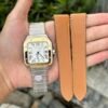 Cartier Santos De Cartier W2SA0009 Replica Watch BV Factory 39.8mm - Đồng Hồ Replica 1:1
