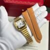 Cartier Santos Womens White Dial Best Replica Watch BV Factory 35.2mm - Đồng Hồ Replica 1:1