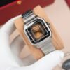 Cartier Santos WSA0065 Replica Watch Women Dial Brown BV Factory 35mm - Đồng Hồ Replica 1:1