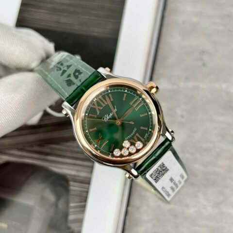 Chopard Copies Watch Happy Sport Womens Automatic Movement 36mm - Đồng Hồ Replica 1:1