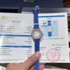 Chopard Replica 1:1 Watch With Moissanite Diamonds Leather Strap 30mm - Đồng Hồ Replica 1:1
