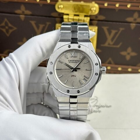 Chopard Replica Watch Alpine Eagle 298600 Silver Dial GH Factory 41mm - Đồng Hồ Replica 1:1