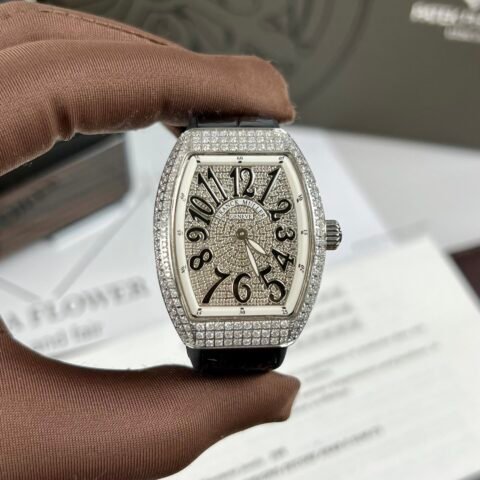 Franck Muller V32 Replica Watch Womens Quartz ABF Factory 36mm - Đồng Hồ Replica 1:1