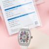 Franck Muller V32 Replica Watches Custom Diamonds Moissanite ABF Factory 36mm - Đồng Hồ Replica 1:1