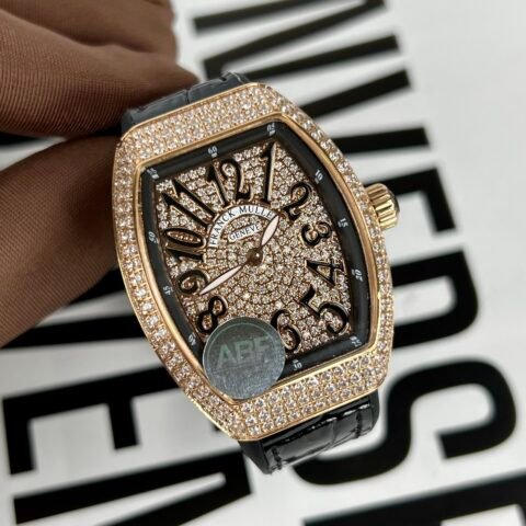 Franck Muller V32 Rose Gold Replica Watch ABF Factory 36mm - Đồng Hồ Replica 1:1