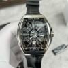 Franck Muller V45 Replica 1:1 Watch Black Leather Strap ABF Factory 45mm - Đồng Hồ Replica 1:1
