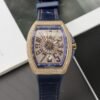 Franck Muller V45 Replica Watch Blue Dial ABF Factory 45mm - Đồng Hồ Replica 1:1