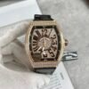 Franck Muller Vanguard V45 Replica Watch With Full RoseGold Diamonds ABF 45mm - Đồng Hồ Replica 1:1