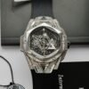 Hublot Big Bang Sang Bleu II Clone Watch Black HB Factory 44mm - Đồng Hồ Replica 1:1