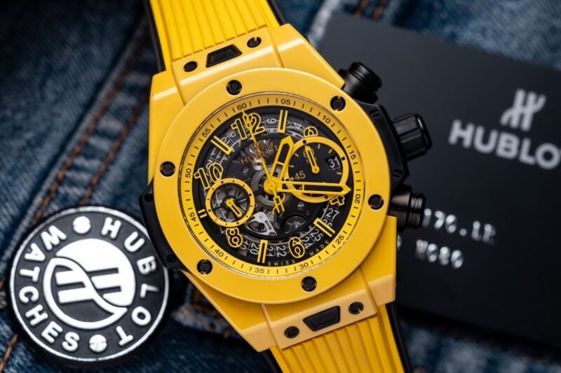 Hublot Big Bang Unico Ceramic Yellow Replica 11 Watch BBF 42mm - Đồng Hồ Replica 1:1