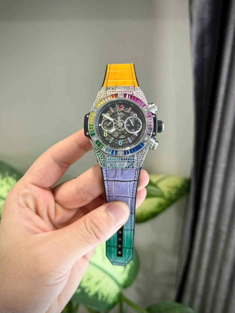 Hublot Big Bang Unico Rainbow Titanium Replica 11 Watch BBF Factory 45mm - Đồng Hồ Replica 1:1