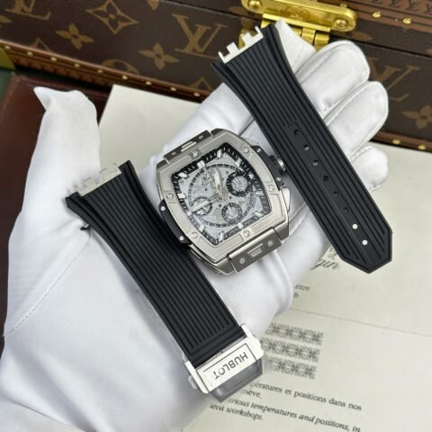 Hublot Spirit Of Big Bang Titanium Replica Watch Rubber Strap BBF Factory 42mm - Đồng Hồ Replica 1:1