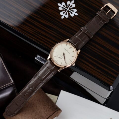 Jaeger-LeCoultre Fake Watches Master Ultra-Thin Rose Gold 39mm - Đồng Hồ Replica 1:1