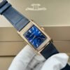 Jaeger LeCoultre Replica Watch Master Reverso Tribute Small Seconds 2 Dial Blue And White 28.3x47mm - Đồng Hồ Replica 1:1