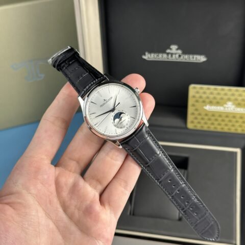 Jaeger Lecoultre Replica Watch Master Ultrathin Moon White Dial 39mm - Đồng Hồ Replica 1:1