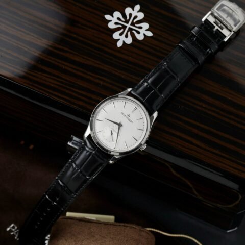 Jaeger-LeCoultre Replica Watches Master Ultra-Thin Dial White 39mm - Đồng Hồ Replica 1:1