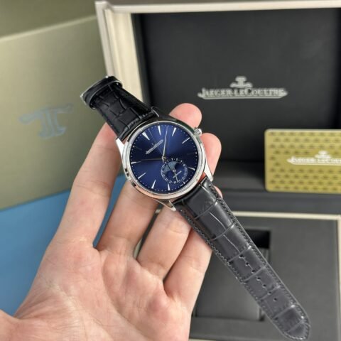 Jaeger Lecoultre Replica Watches Master Ultrathin Moon Blue Dial 39mm - Đồng Hồ Replica 1:1