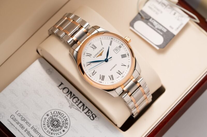 Longines Master Collection L2.628.5.11.7 Best Replica Watch Demi Rose Gold 38.5mm - Đồng Hồ Replica 1:1