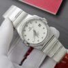 Omega Constellation Co-Axial Fake 11 Watch White Dial Metal Strap 38mm - Đồng Hồ Replica 1:1