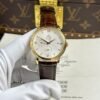Omega De Ville Prestige Power Reserve Replica 11 Watch Leather Strap 39.5mm - Đồng Hồ Replica 1:1