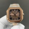 Patek Philippe Cubitus 5821 Demi Rose Gold Best Replica Watch Dial Chocolate 45mm - Đồng Hồ Replica 1:1