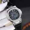 Patek Philippe Nautilus 5724 Blue Dial Replica Watch Full Function PPF Factory 40mm - Đồng Hồ Replica 1:1