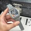 Richard Mille Best Copies Watch RM055 Bubba Watson Grey Ceramic Rubber Strap ZF Factory 42.7x49.9mm - Đồng Hồ Replica 1:1