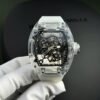 Richard Mille RM055 Sapphire Crystal Replica Watch Rubber Strap 45mm - Đồng Hồ Replica 1:1