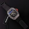 Richard Mille RM35-01 Replica Watch Carbon Case Fabric Nato Strap 45mm - Đồng Hồ Replica 1:1