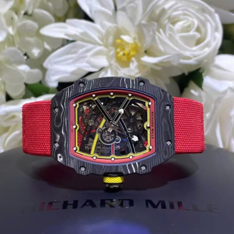 Richard Mille RM67-02 Carbon Best Replica Watch Customs Like Auth VIPP 38.7×47.52mm - Đồng Hồ Replica 1:1
