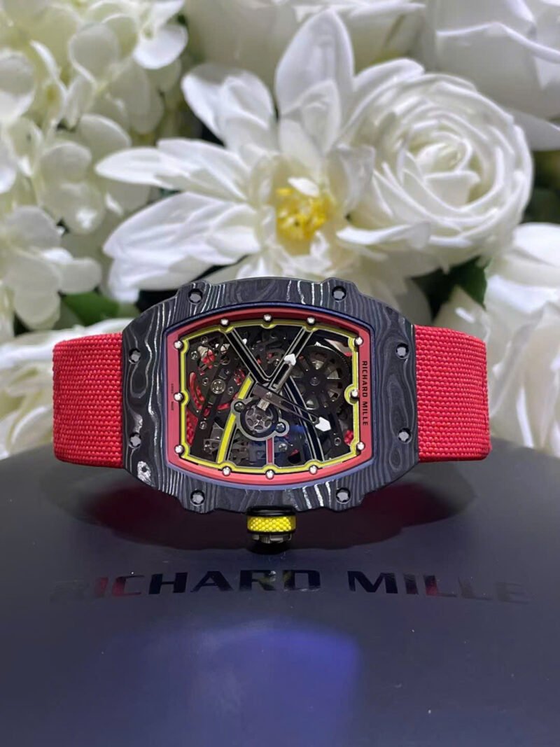 Richard Mille RM67-02 Carbon Best Replica Watch Customs Like Auth VIPP 38.7×47.52mm - Đồng Hồ Replica 1:1