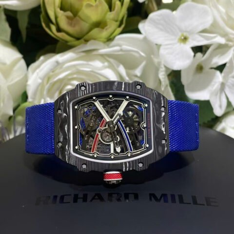 Richard Mille RM67-02 Carbon Replica Watch Weight 37 Grams 38.7×47.52mm - Đồng Hồ Replica 1:1