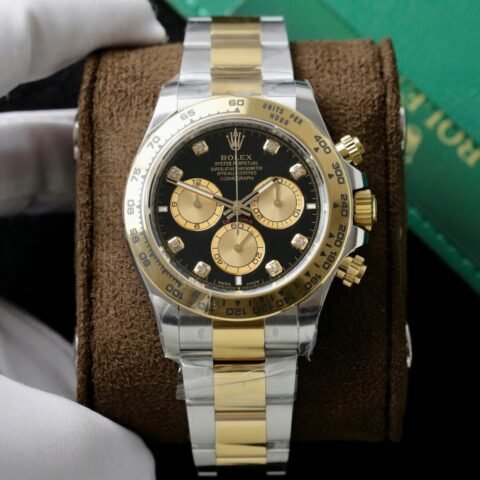 Rolex Cosmograph Daytona 126503 Best Replica Watch Black Dial Oyster Strap 40mm - Đồng Hồ Replica 1:1