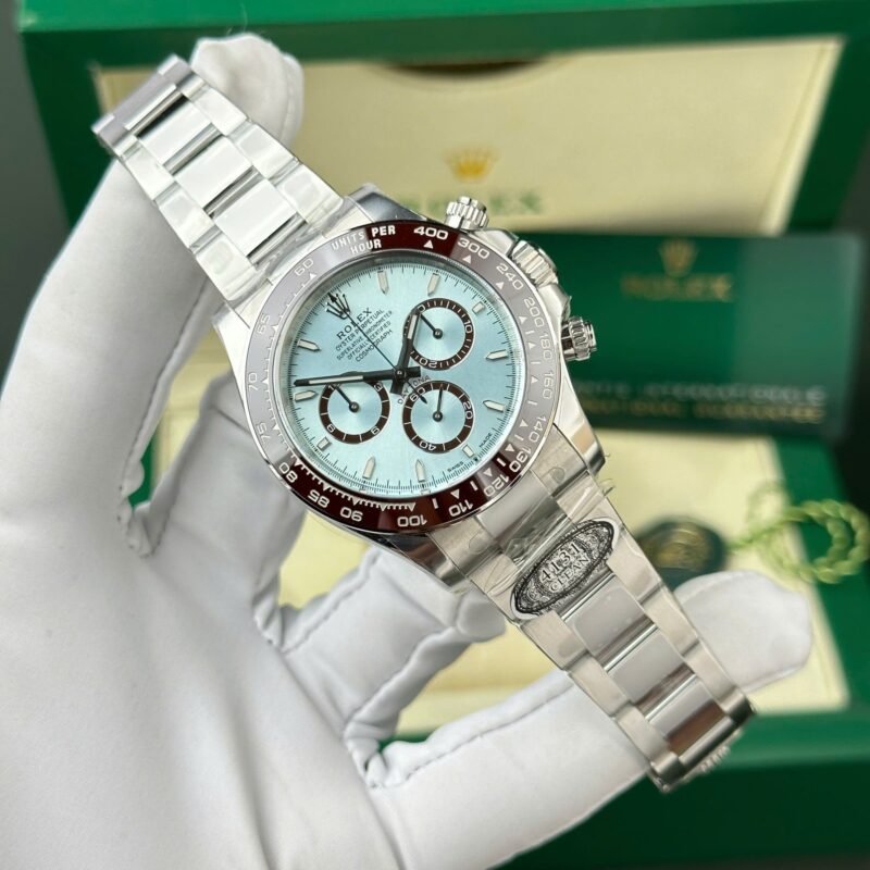 Rolex Cosmograph Daytona 126506 Best Replica Watch Dial Ice Blue Clean Factory 40mm - Đồng Hồ Replica 1:1