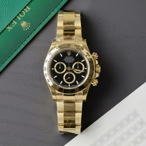 Rolex Cosmograph Daytona M126508 Replica 11 Watch Black Dial 40mm - Đồng Hồ Replica 1:1