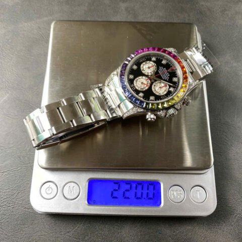 Rolex Cosmograph Rainbow Weight 220 Grams Best Replica Watches 40mm - Đồng Hồ Replica 1:1