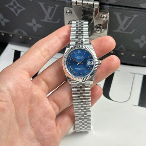 Rolex DateJust Clone Watches Dial Blue Jubilee Strap THB Factory 31mm - Đồng Hồ Replica 1:1