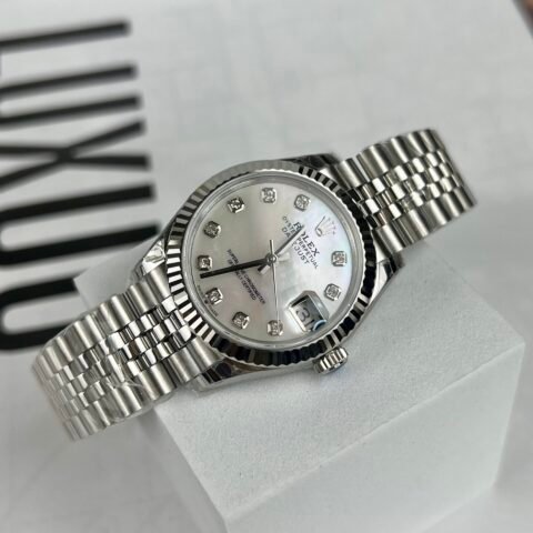 Rolex DateJust Replica Watch Mother of Pearl Dial Jubilee Strap 31mm - Đồng Hồ Replica 1:1