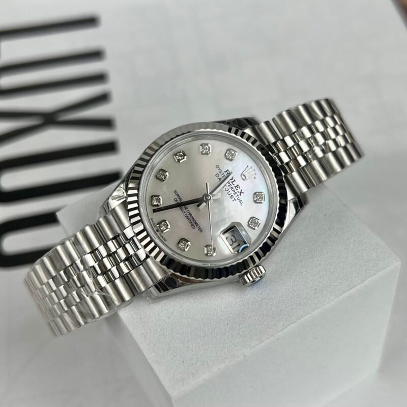Rolex DateJust Replica Watch Mother of Pearl Dial Jubilee Strap 31mm - Đồng Hồ Replica 1:1