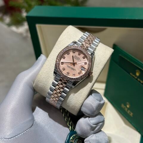 Rolex DateJust Women's High Quality Fake Watch Sunburt Dial Jubilee Strap 31mm - Đồng Hồ Replica 1:1