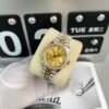 Rolex DateJust Women's Replica Watch With Stone Bezel Champagne Dial EW Factory 31mm - Đồng Hồ Replica 1:1