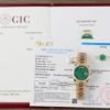 Rolex Day-Date 128235 Dial Aventurine Replica Watch Custom Gold Wrapped 36mm - Đồng Hồ Replica 1:1